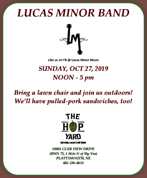 2019 10 23 PLT Hop Yard CCMT