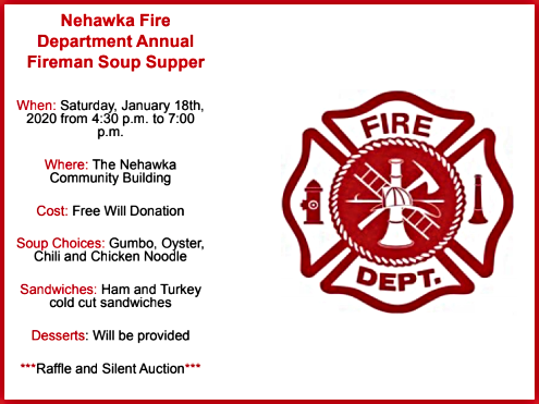 2019 11 20 NEH fire Nehawka Soup supper