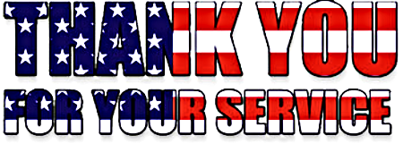 2018 thank you for your service