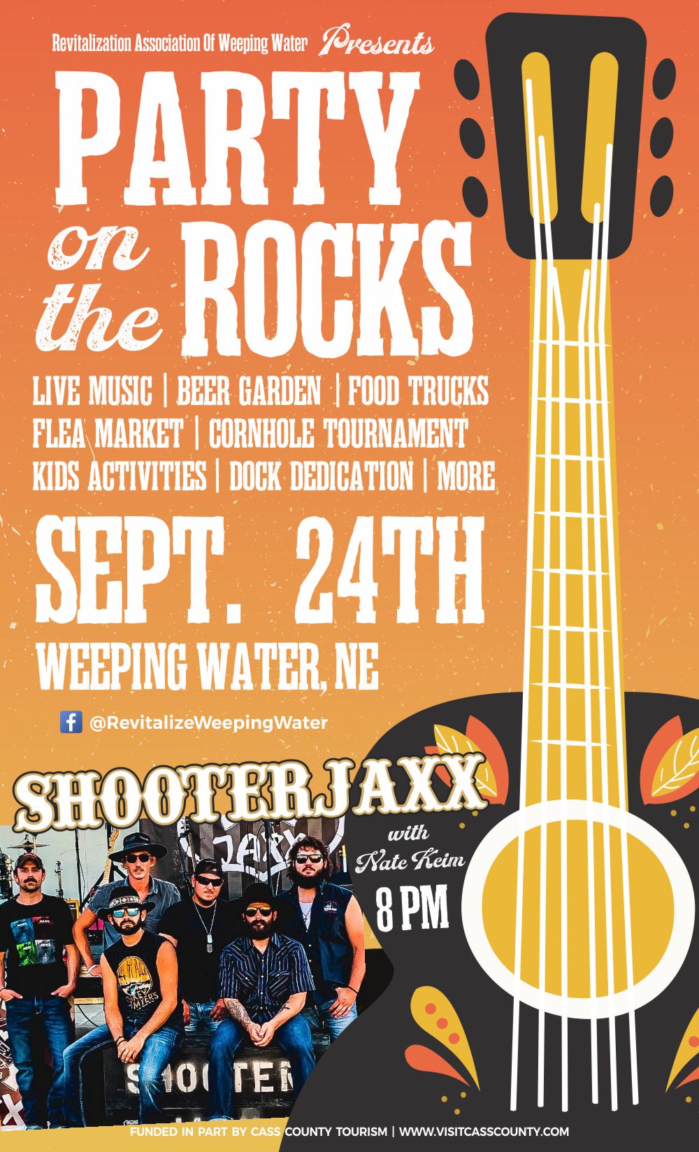 Party on the Rocks Poster