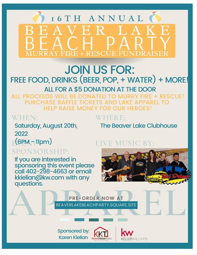 bever lake beach party