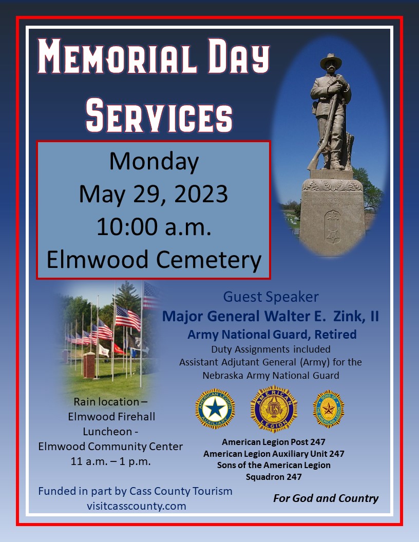 2023 Elmwood Memorial Day Flyer