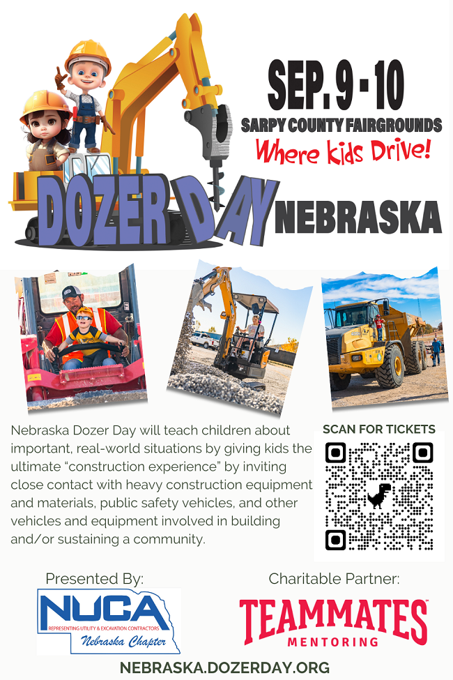 Dozer Day Poster for Newsletter PDFs