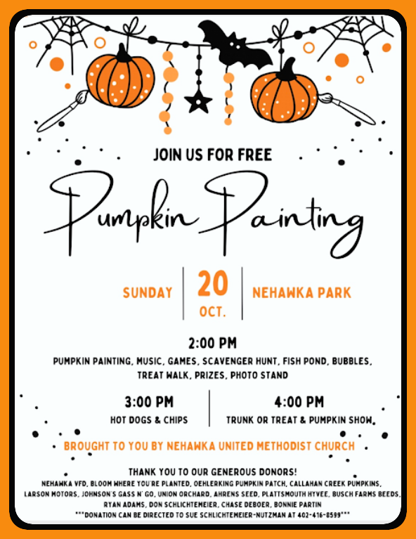 2024 10 09 NEH UMC pumpkin paint