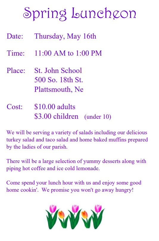 PL spring luncheon