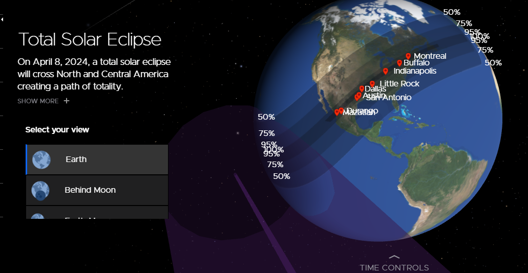 nasa solar eclipse