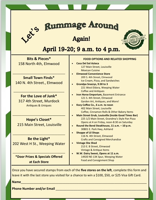 rummage around