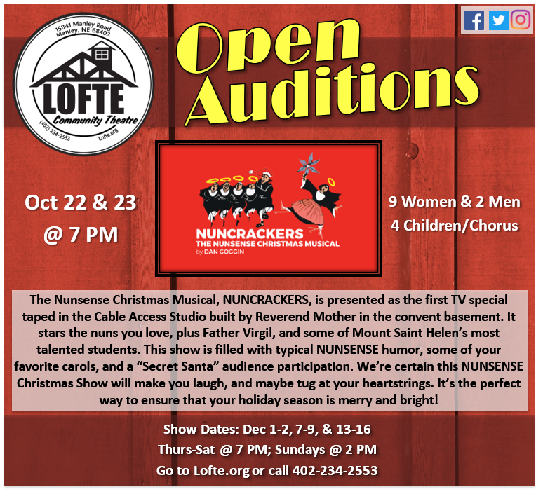 Auditions Nuncrackers