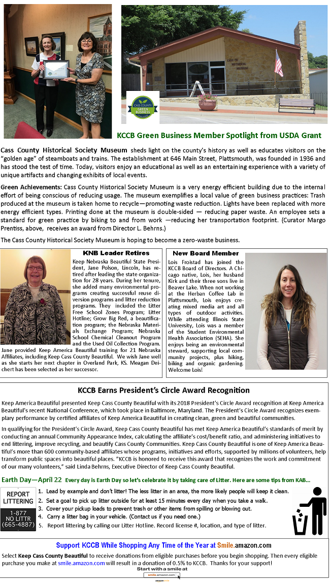 2019 Spring Newsletter pg 2
