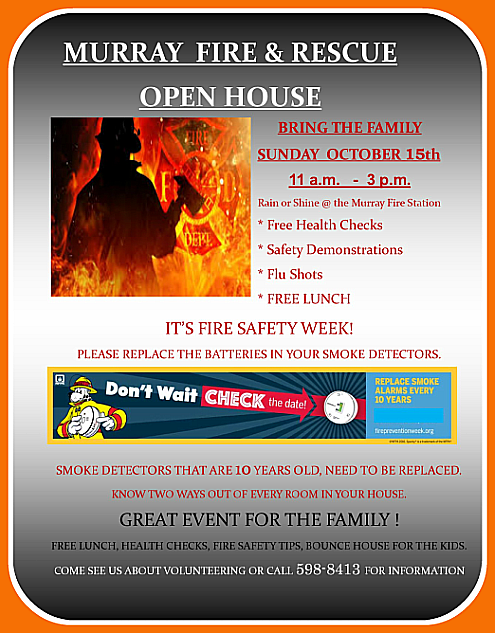 Murrya Fire open house