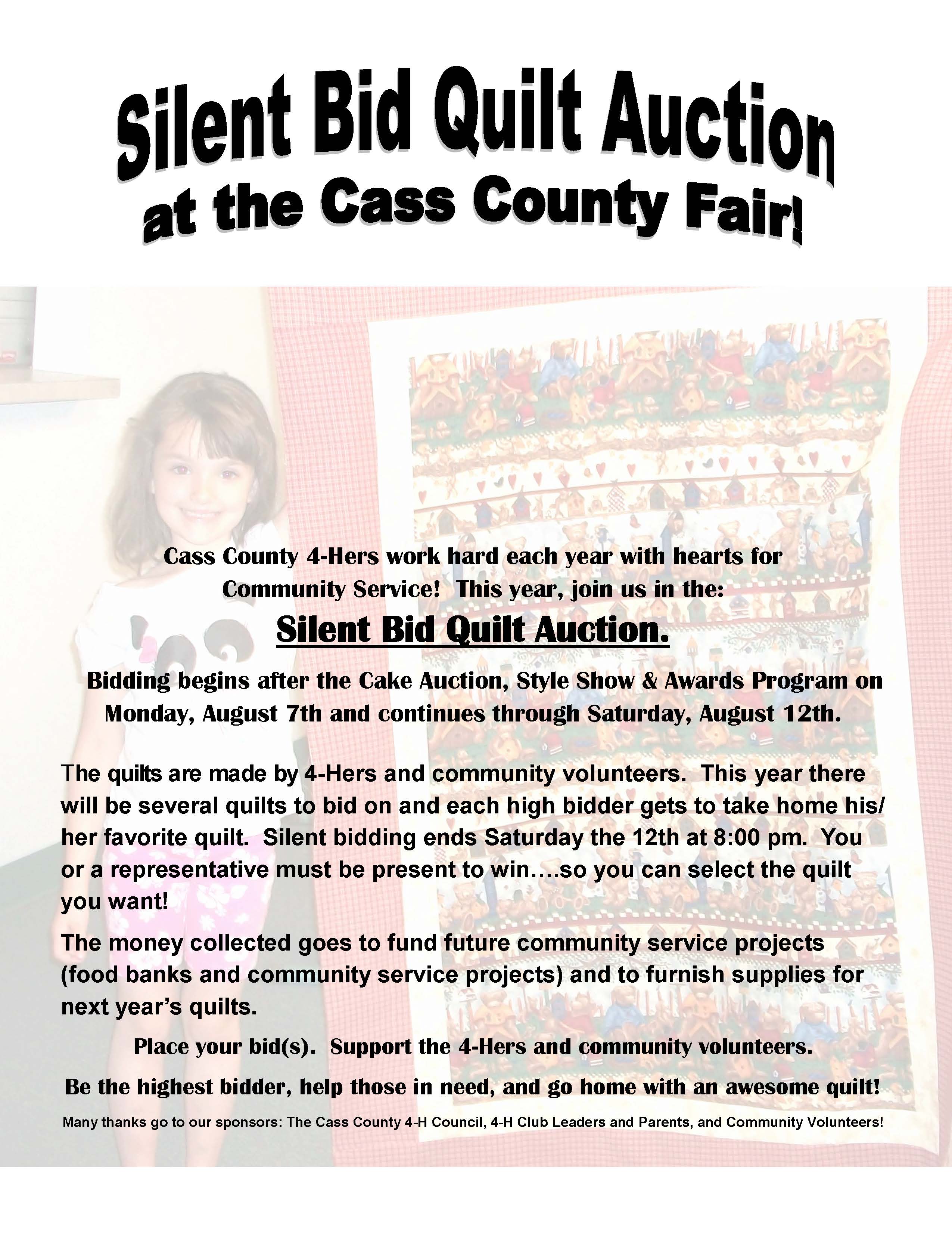 Silent Quilt Auction
